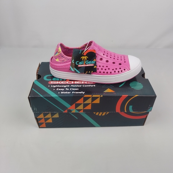 Skechers cali gear Gusman steps pink lightweight shoes size‎ 2 new with box - Picture 2 of 11